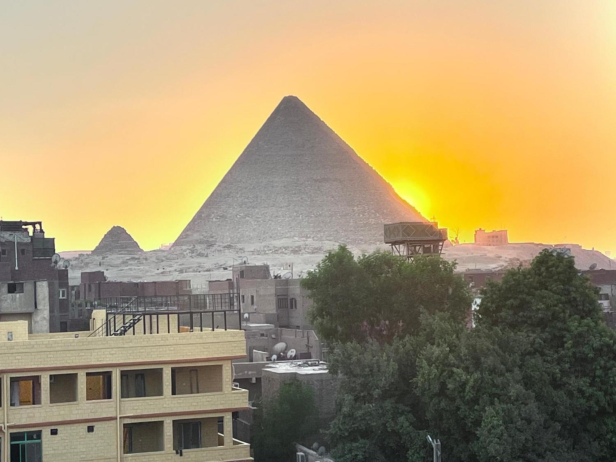 Flower Pyramids Inn Kafret el-Gabal Екстериор снимка