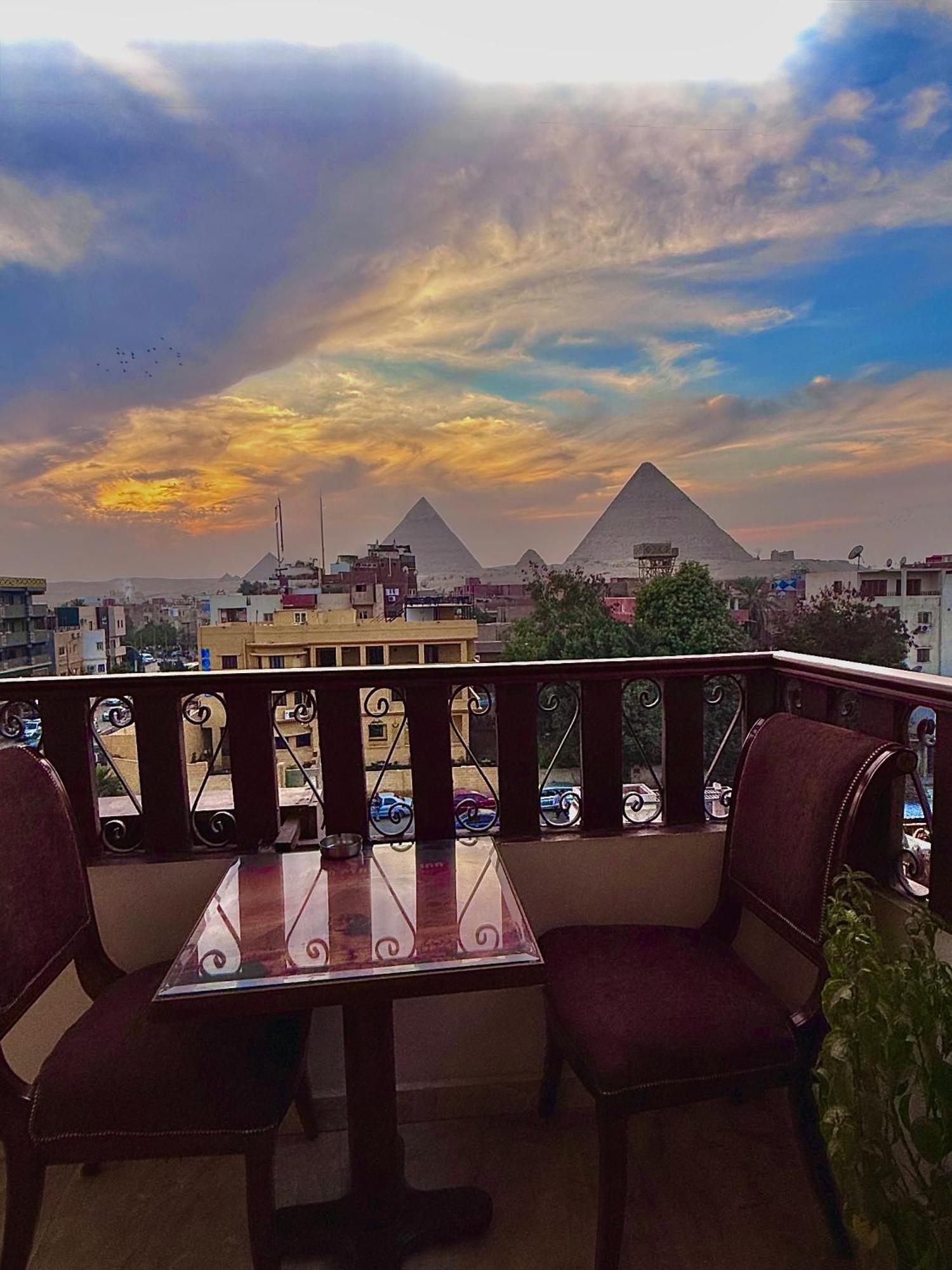 Flower Pyramids Inn Kafret el-Gabal Екстериор снимка